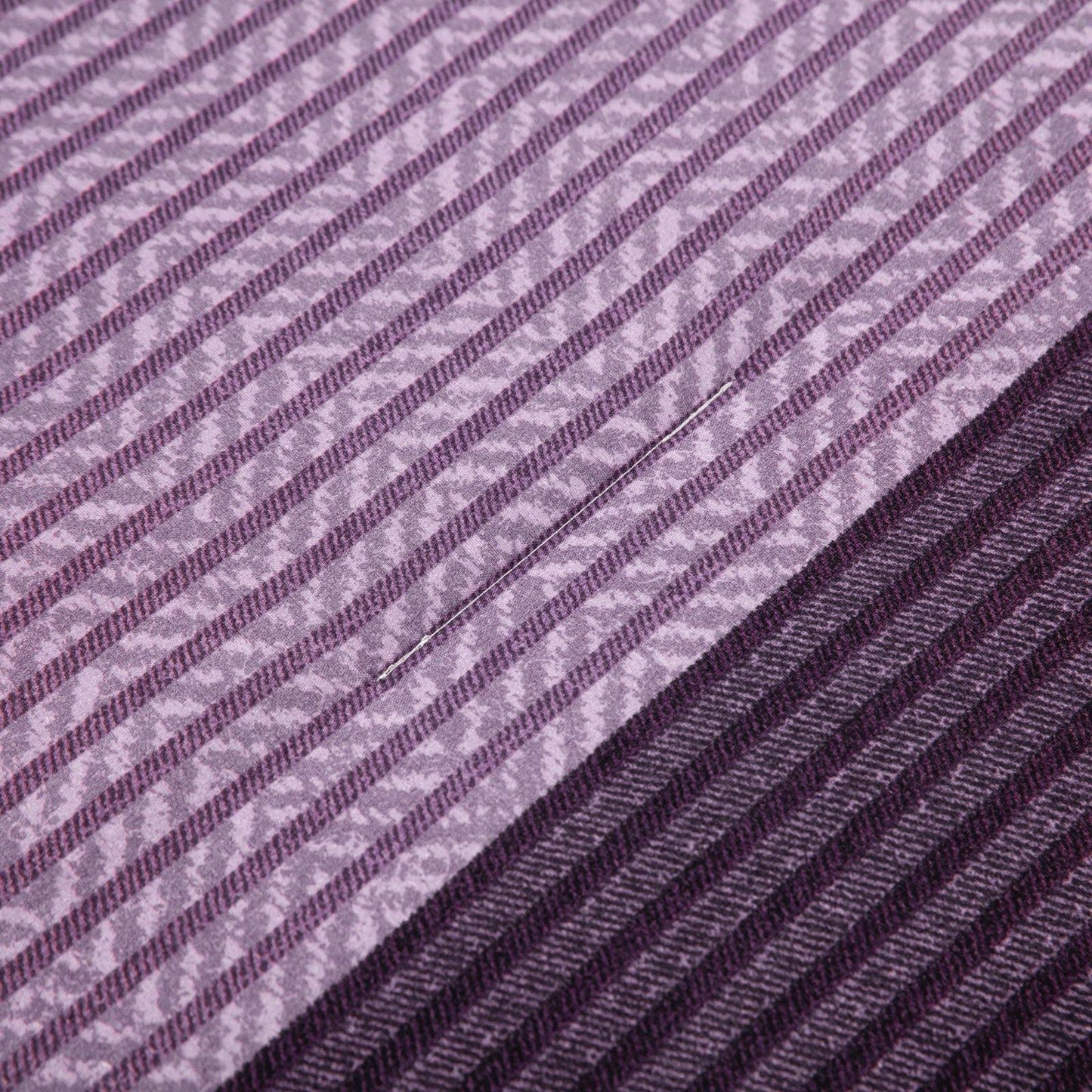WONGS BEDDING Purple Striped Comforter Set - Wongs bedding
