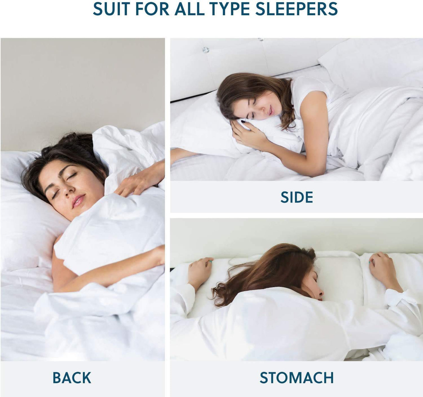 The best pillows for side sleepers(16x24 inch)