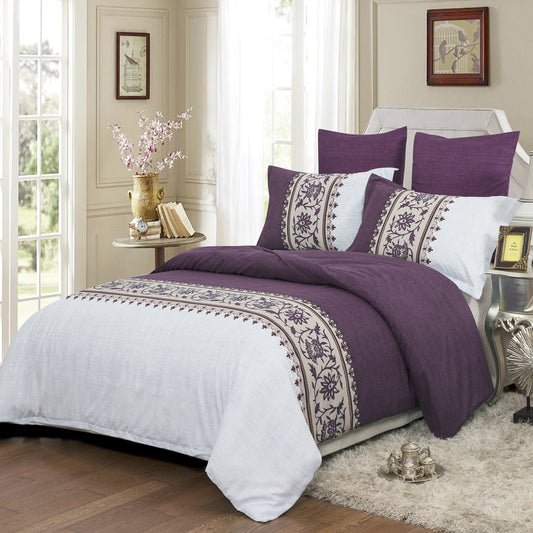 WONGS BEDDING Comforter Set with 2 Pillow Cases