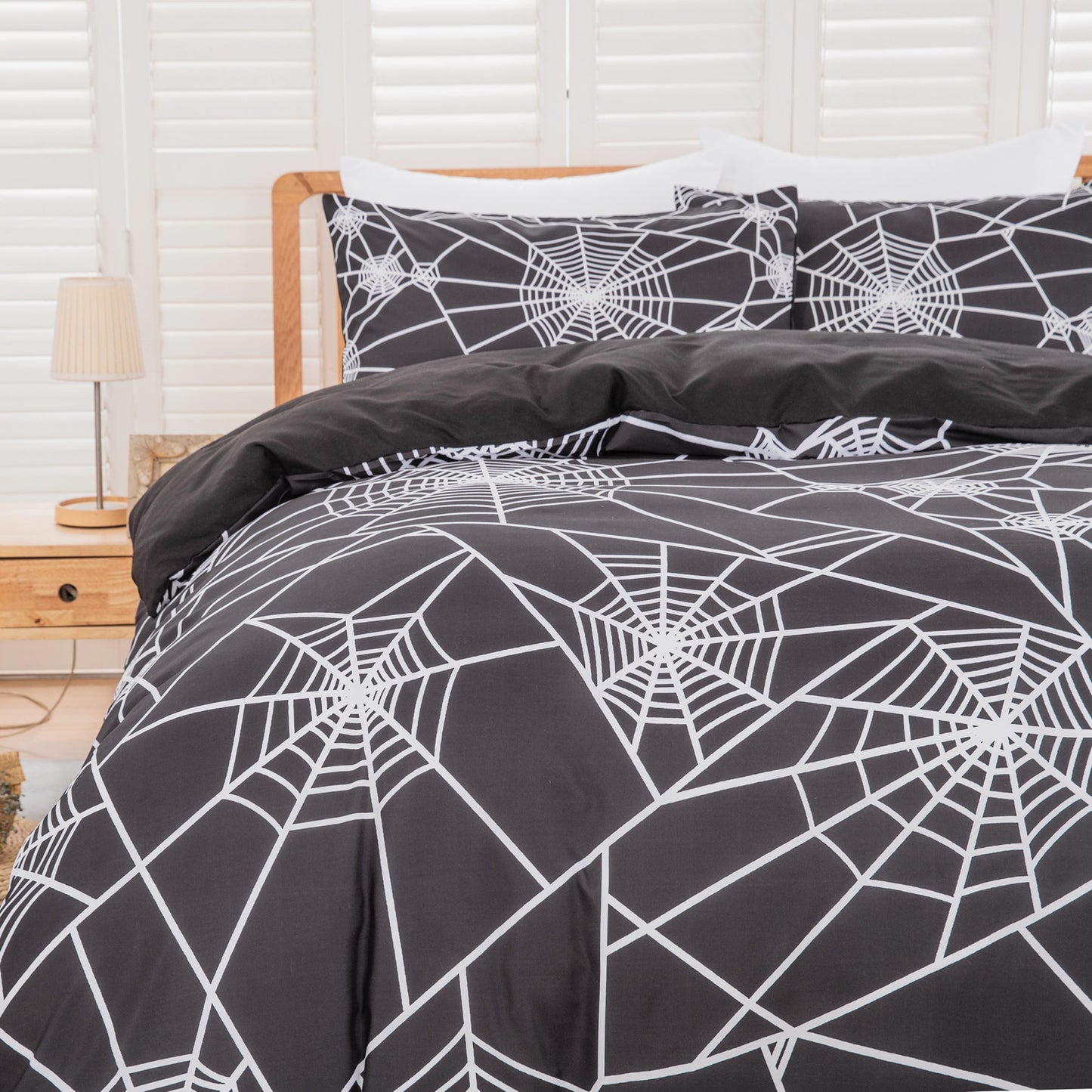 WONGS BEDDING Spider web Duvet cover set Bedding Bedroom set