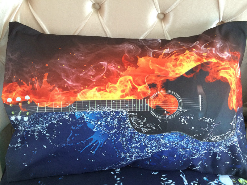 WONGS BEDDING Guitar Duvet cover set Bedding Bedroom set