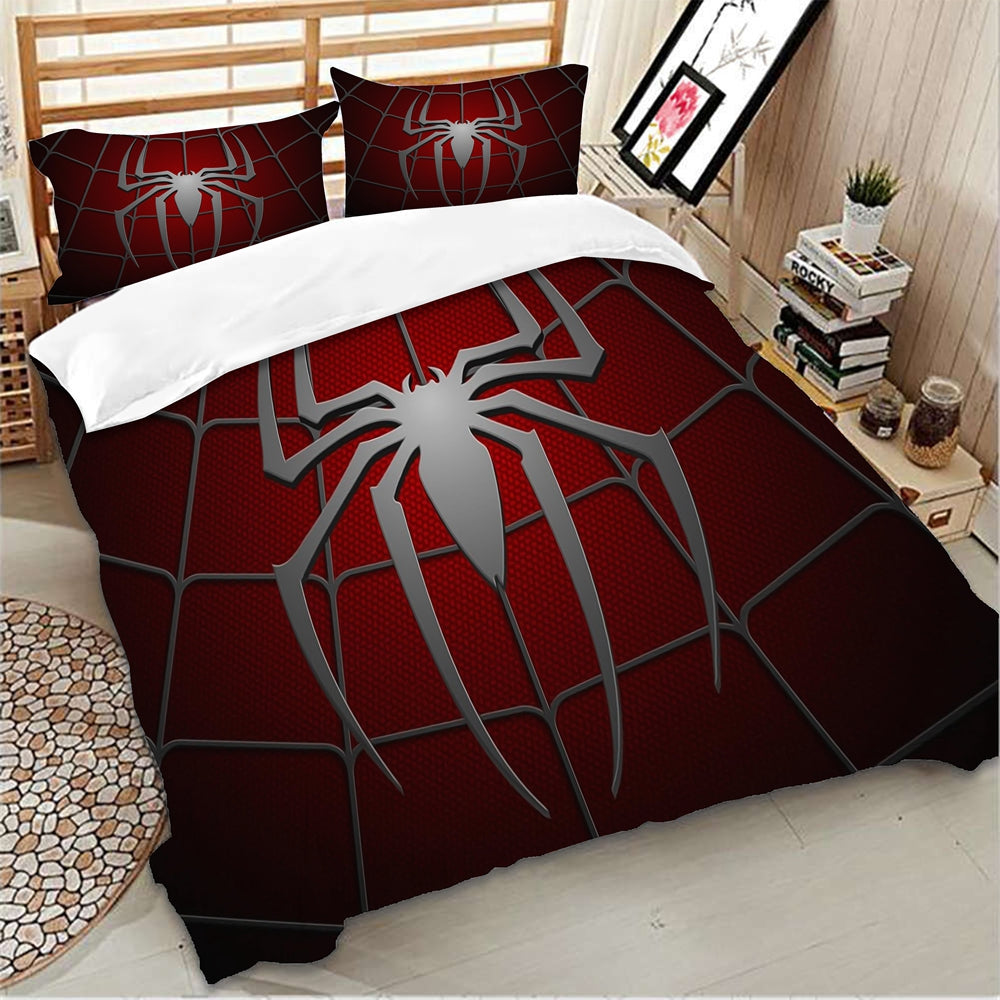 WONGS BEDDING Spider Duvet cover set Bedding Bedroom set