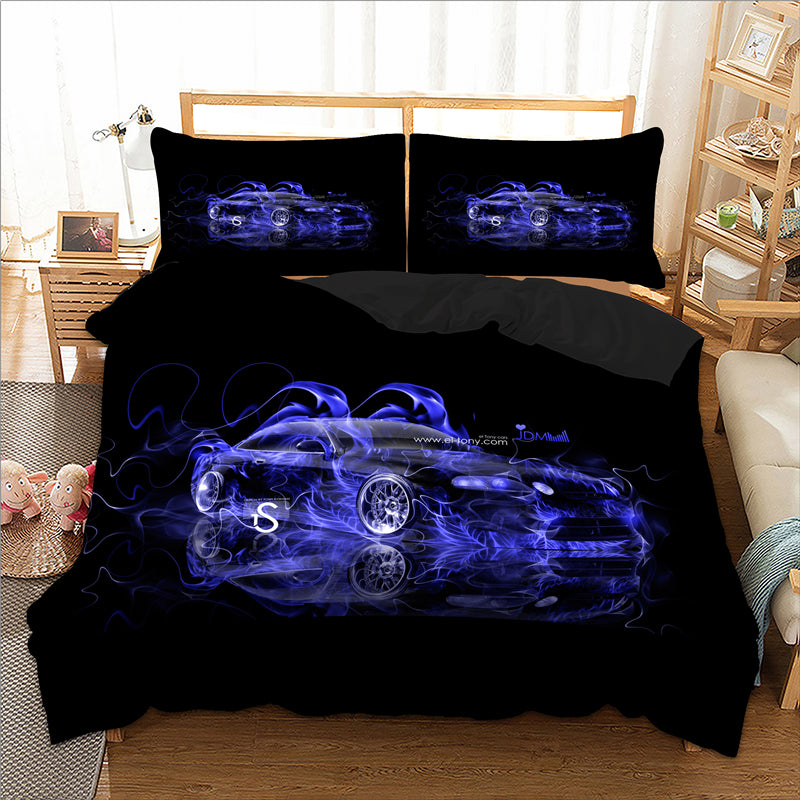 WONGS BEDDING Sports car Duvet cover set Bedding Bedroom set