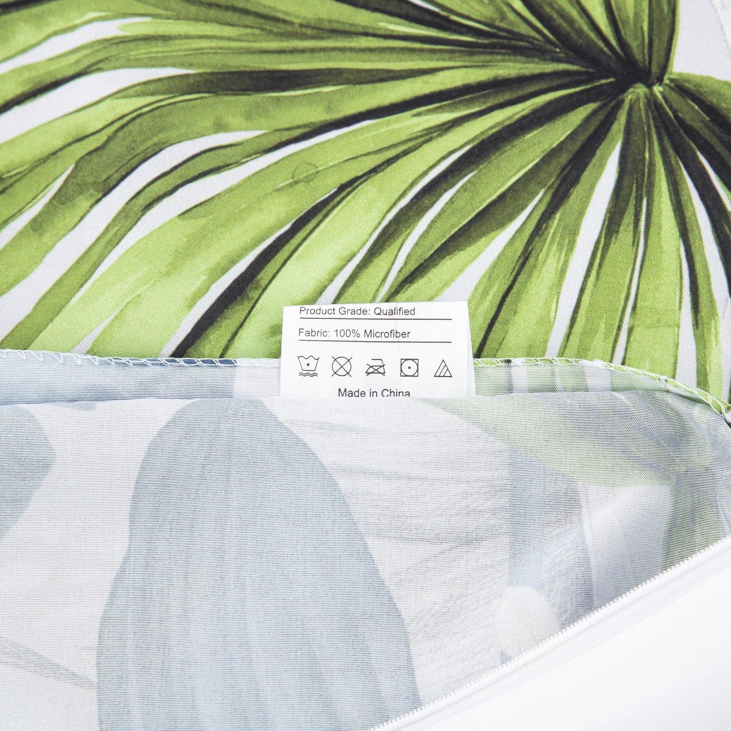 Green fresh plant Bedding Set 3Pcs Home Decor Bedclothes - Wongs bedding