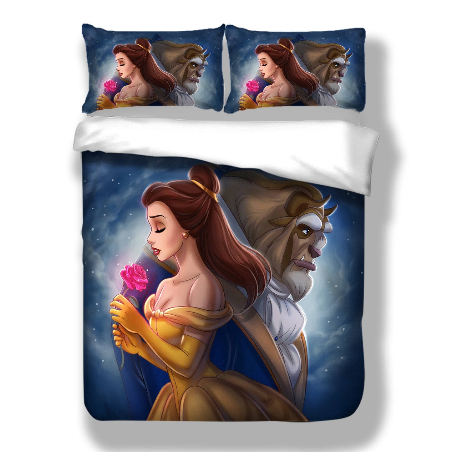 WONGS BEDDING Beauty and the beast Duvet cover set Bedding Bedroom set