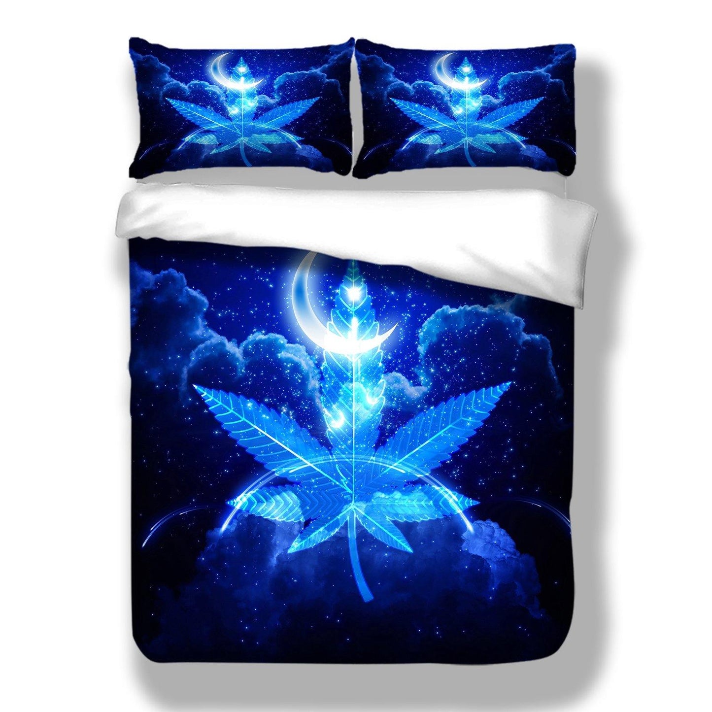WONGS BEDDING Blue Moonlight Bedding Bedroom Home Kit - Wongs bedding