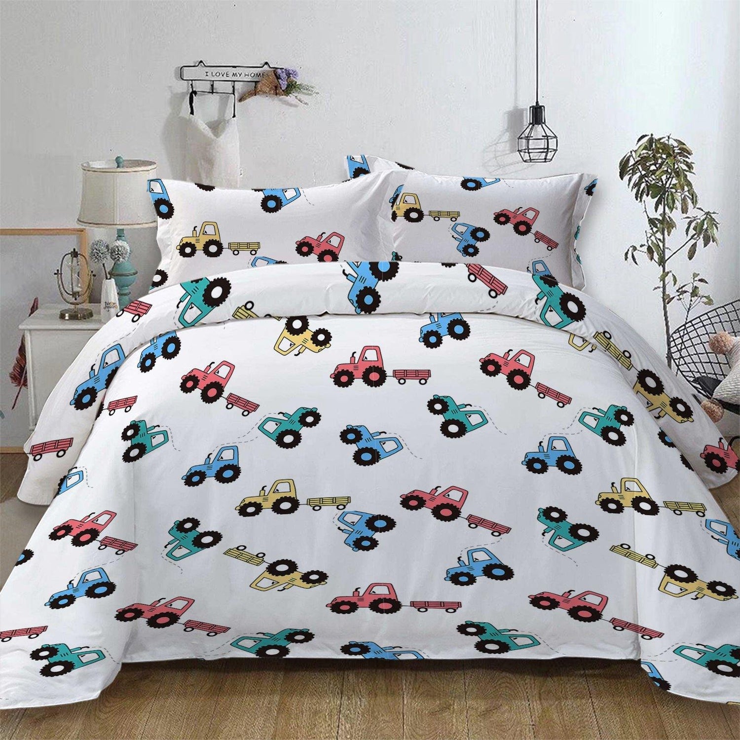 WONGS BEDDING All Kinds Of Cars Duvet Cover Set - Wongs bedding
