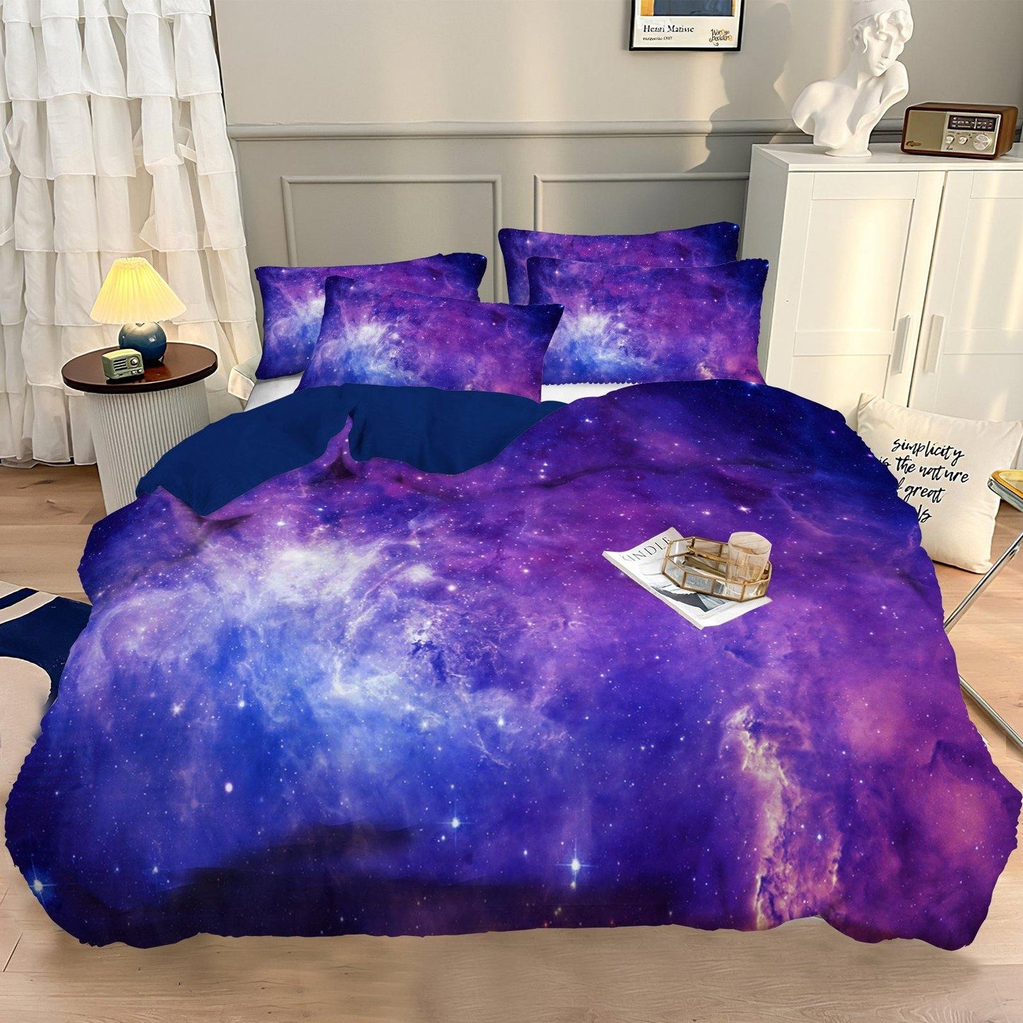 WONGS BEDDING Starry Sky Bedding Bedroom Home Kit - Wongs bedding