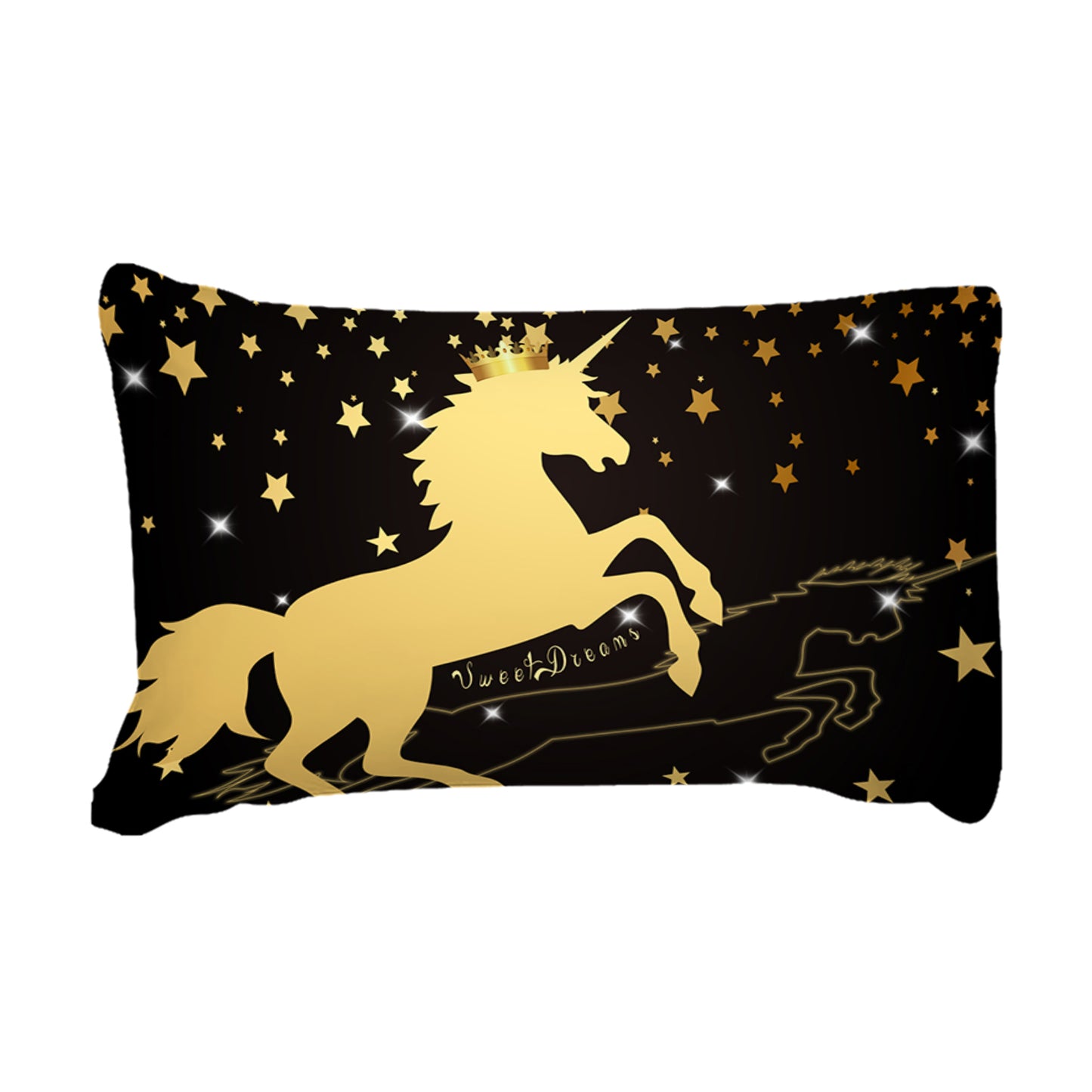 Golden Horse Duvet Cover with 2 Pillow cases