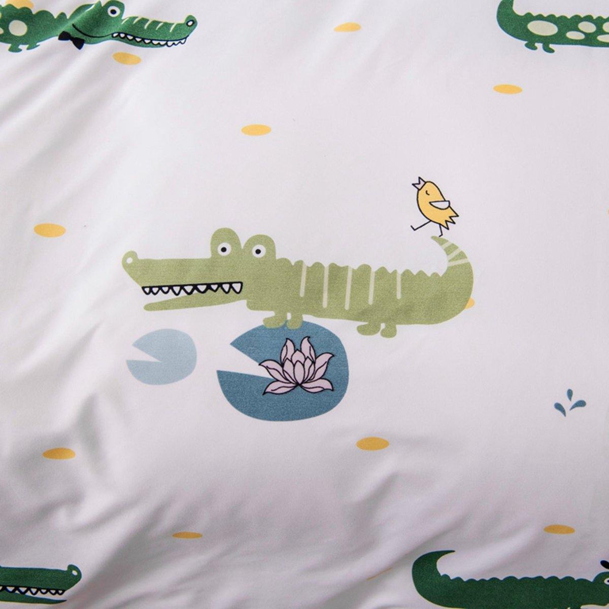 WONGS BEDDING Baby Crocodile Duvet Cover Set - Wongs bedding