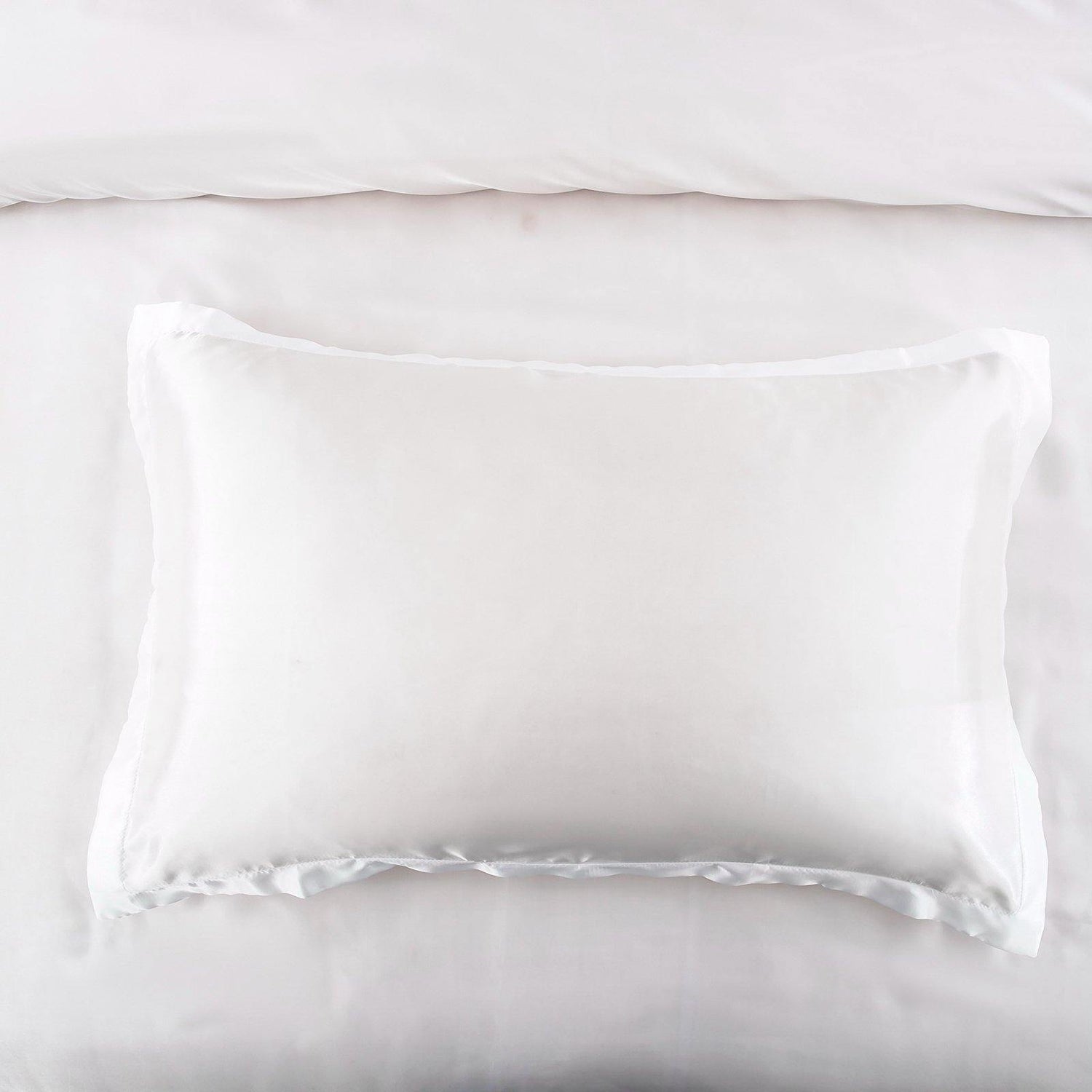 WONGS BEDDING Pure White Duvet Cover Pillowcase Set - Wongs bedding