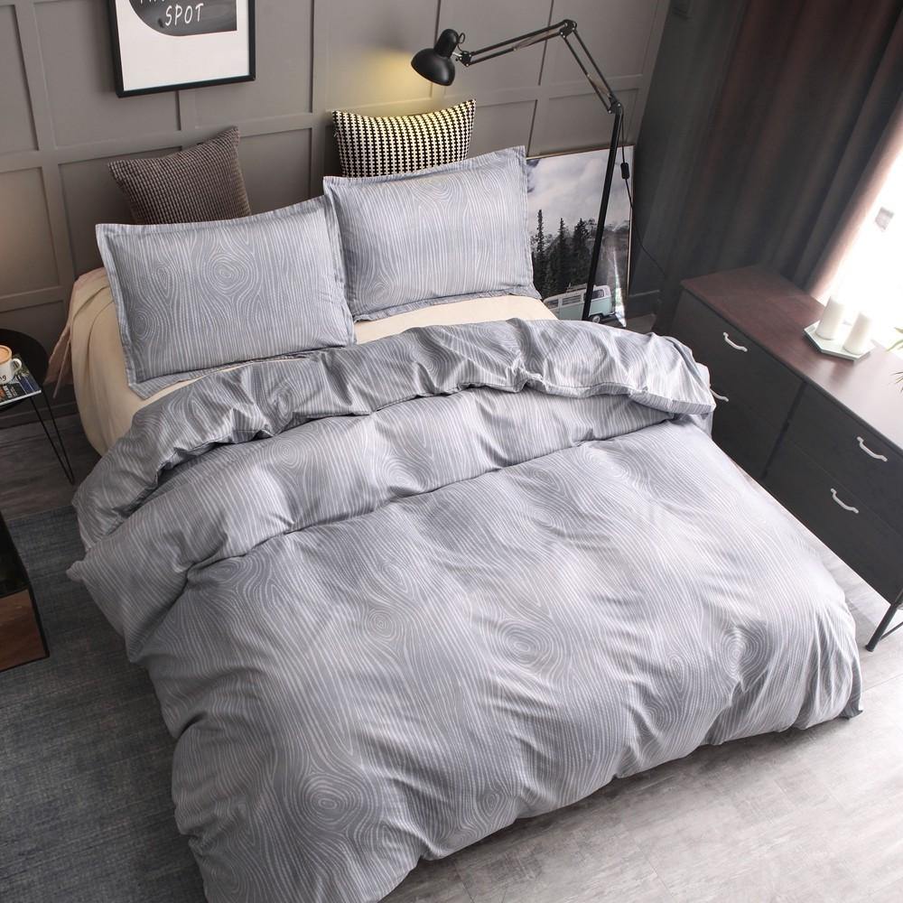 WONGS BEDDING Minimalist Stripes Duvet Cover Set - Wongs bedding