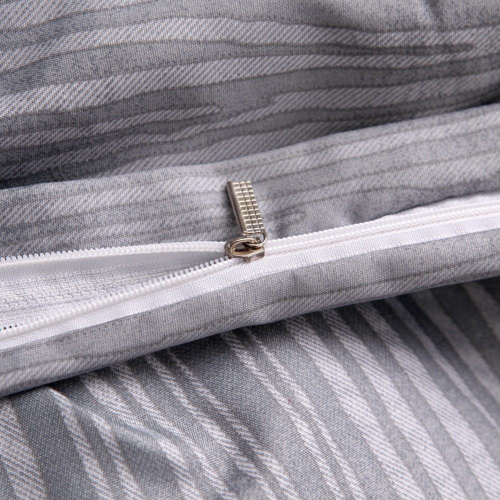 WONGS BEDDING Minimalist Stripes Duvet Cover Set - Wongs bedding