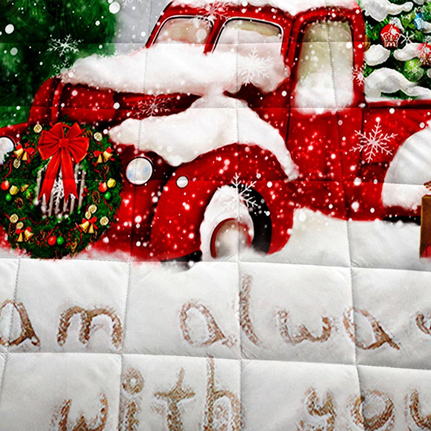 Wongs Bedding Christmas pattern quilt set - Beddinger
