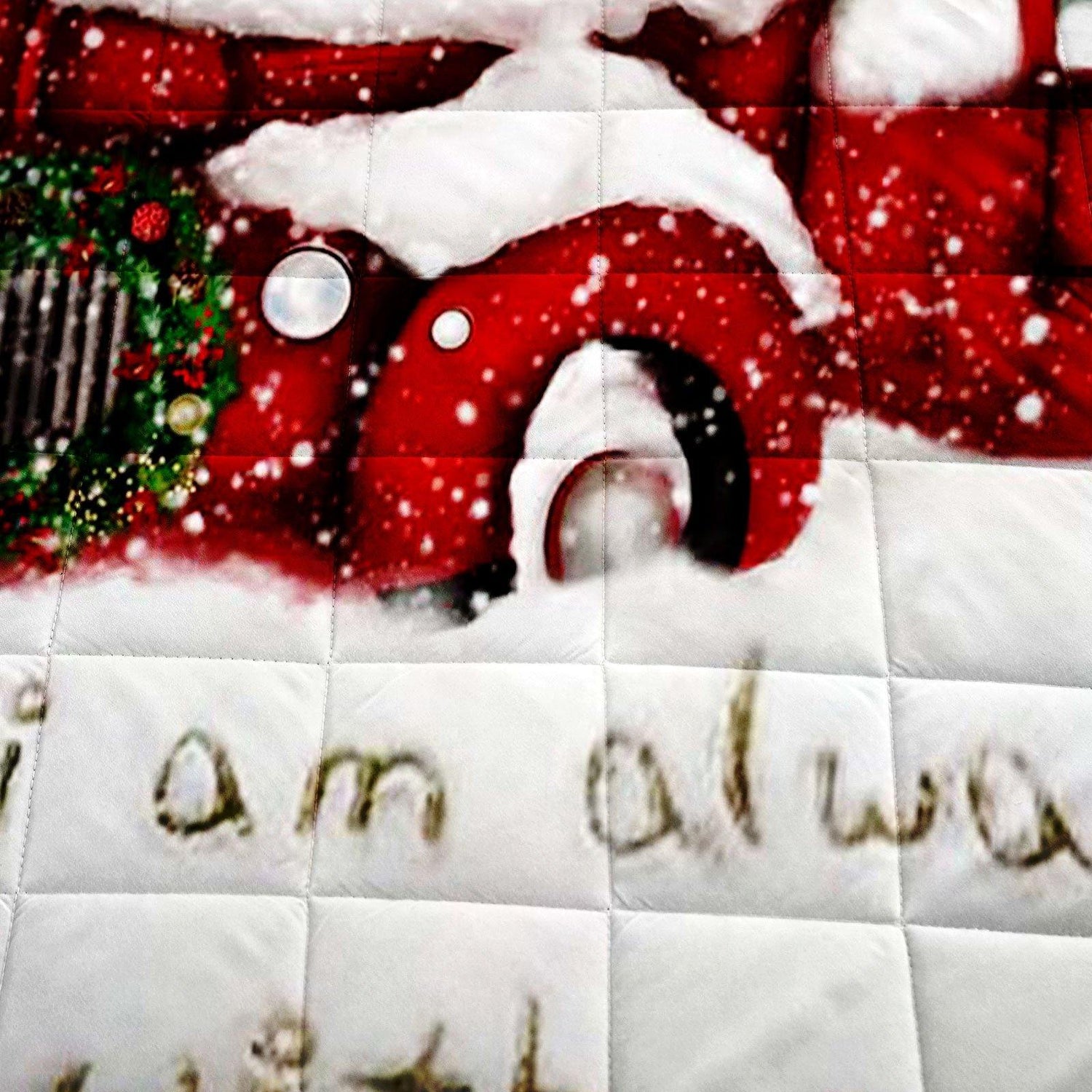 Wongs Bedding Christmas tree pattern quilt set - Beddinger