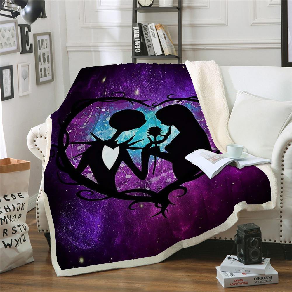WONGS BEDDING Halloween cartoon funny blanket is soft and comfortable, suitable for all seasons - Wongs bedding