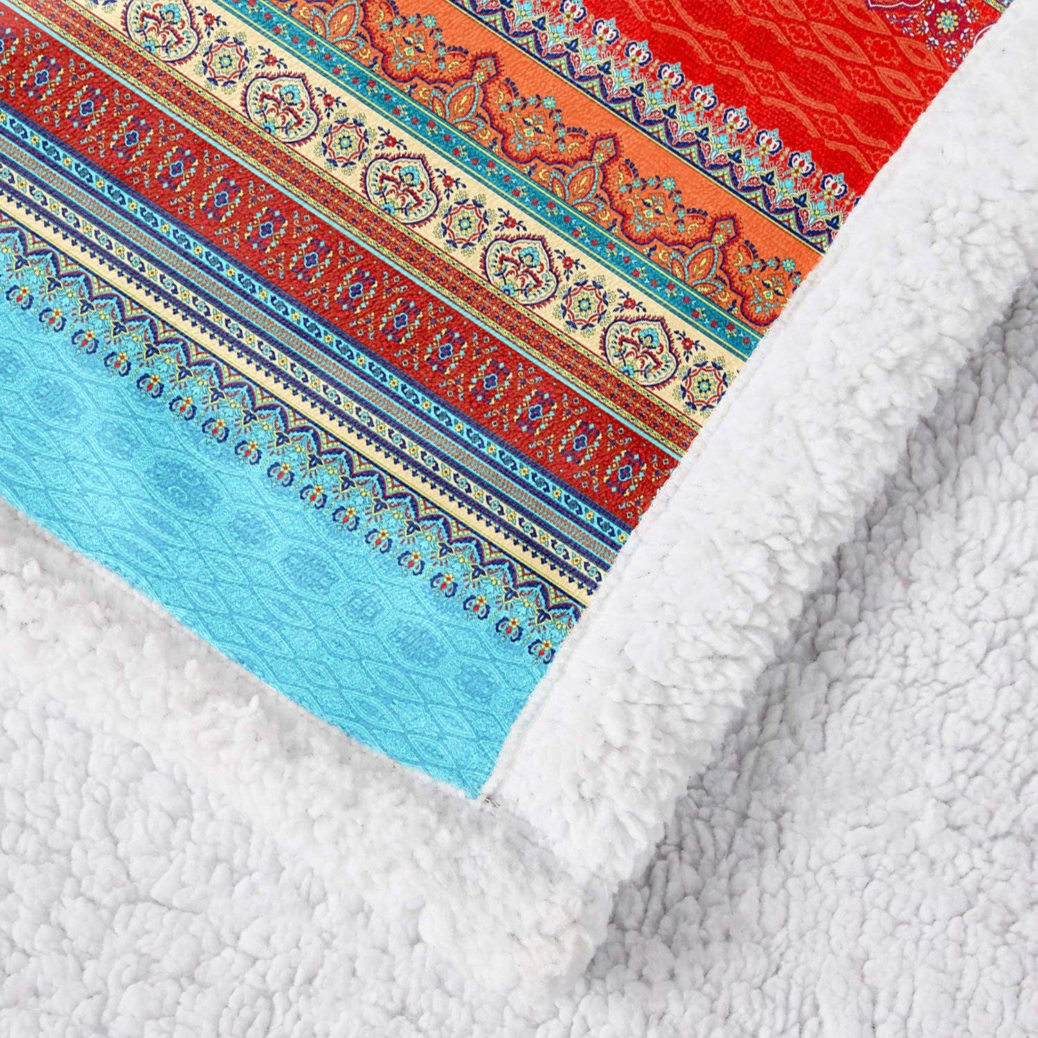 WONGS BEDDING Bohemian Design Blanket - Wongs bedding